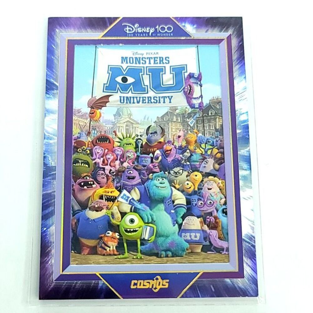 Monsters University 2023 Kakawow Cosmos Disney 100 All Star Movie Poster 175/288